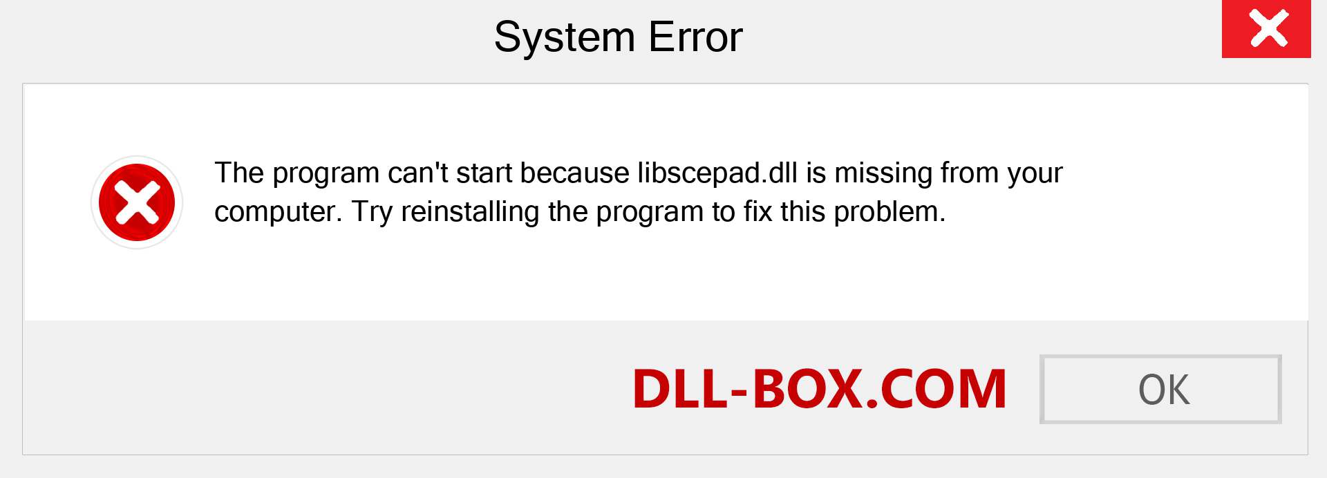  libscepad.dll file is missing?. Download for Windows 7, 8, 10 - Fix  libscepad dll Missing Error on Windows, photos, images